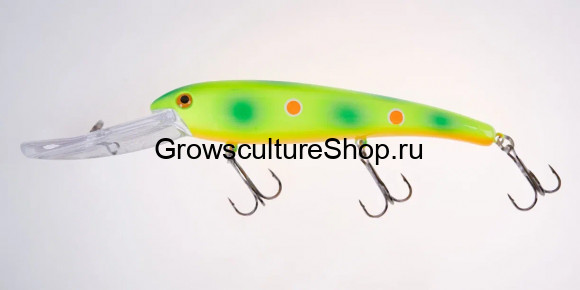 Воблер GC Stretch Plus 20+ (Manns) 120F-22g-20/Seaweed Dots, 6-8 м