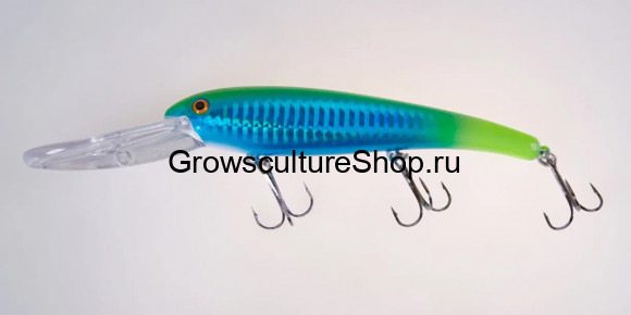 Воблер GC Stretch Plus 20+ (Manns) 120F-22g-21/Blue Yellow, 6-8 м