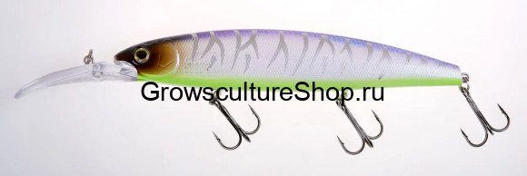 Воблер GC BG Minnow LB 130SF-UV#15/Showy Purple-Green ( 26,5 гр., до 3,0 м )