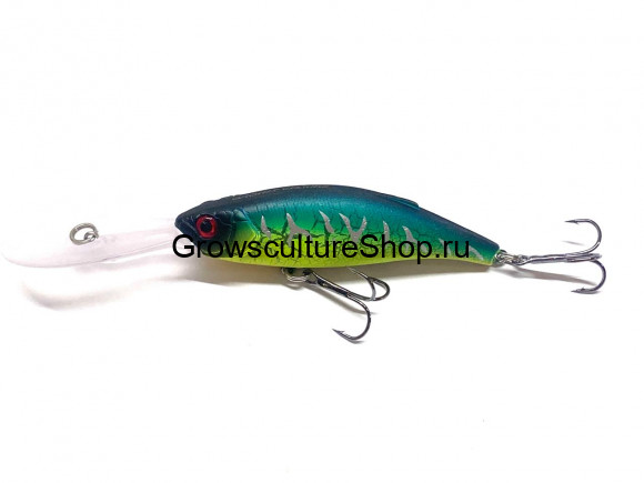 Воблер GC DS 85F-UV16/111 Crack Chartreuse Tiger (18 гр.; до 4,5 м)