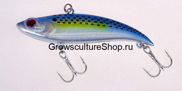 Воблер (раттлин) GC BB VIB, 90 мм, 21 гр, цв. UV#03 / 05 (Konoshiro Blue Silver)