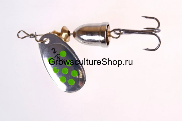 Блесна GC вращающаяся Vortex 2.0, цвет 015/2