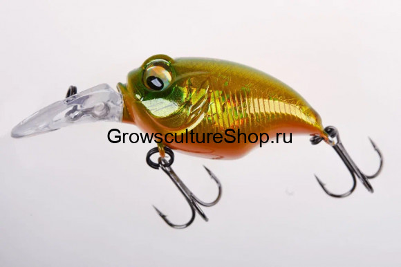 Воблер GC GF 43 New MR-X-UV17/BLACK SILVER ( 7 гр., до 2,5 м )