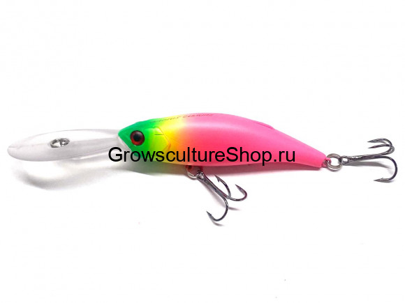 Воблер GC DS 85F-UV24/GC10 Green Pink (18 гр.; до 4,5 м)