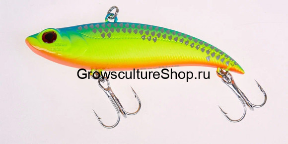 Воблер (раттлин) GC BB VIB, 90 мм, 21 гр, цв. UV#12 / 65 (Blue Colorful Scale)