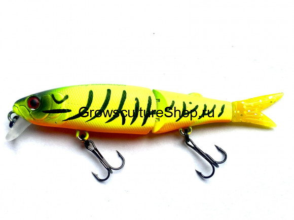 Воблер GC Tiny MAG (2-х сост) 88SP-03-UV/Mat Green Tiger (7,2 гр.; 0,5-0,8 м)