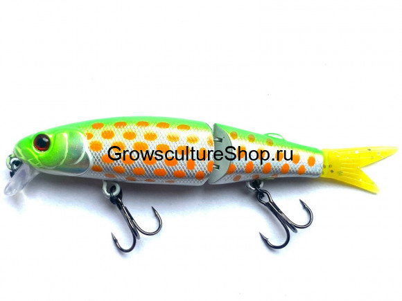 Воблер GC Tiny MAG (2-х сост) 88SP-04-UV/Lime Pirarucu (7,2 гр.; 0,5-0,8 м)