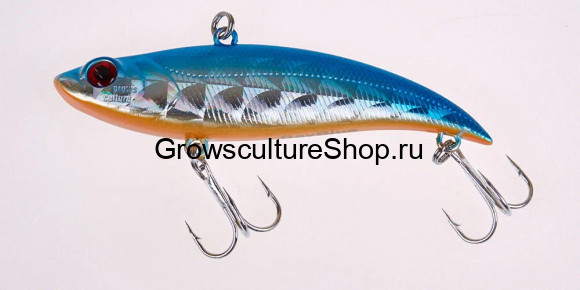 Воблер (раттлин) GC BB VIB, 90 мм, 21 гр, цв. UV#16 / 69 (Blue OB)