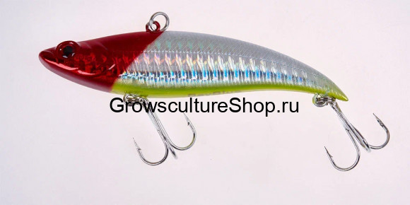 Воблер (раттлин) GC BB VIB, 90 мм, 21 гр, цв. UV#17 / 70 (Red Head YB)