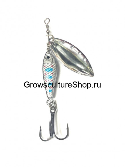 Блесна GC вращающаяся Silvel Cleek, 21 g, 16100-121/Amago