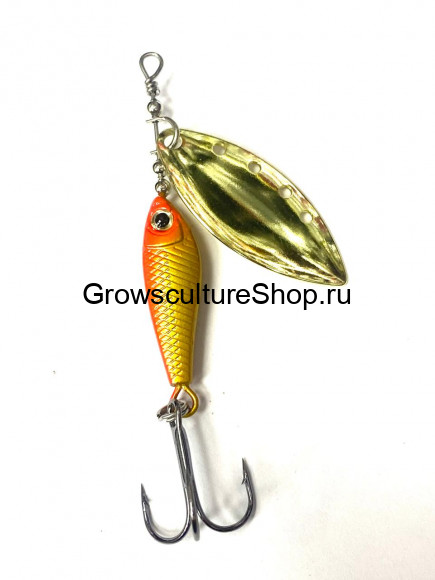 Блесна GC вращающаяся Silvel Cleek, 21 g, 16100-221/Akakin
