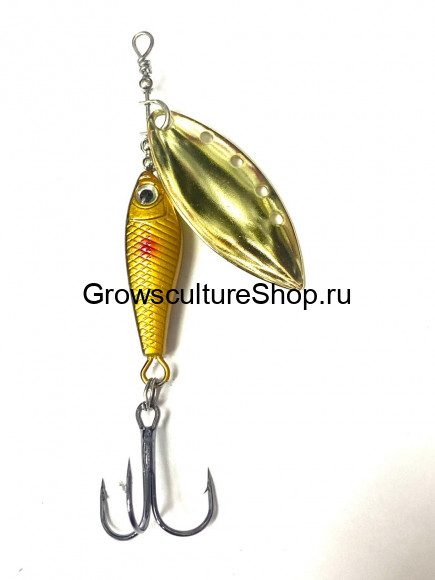 Блесна GC вращающаяся Silvel Cleek, 21 g, 16100-321/Kurokin