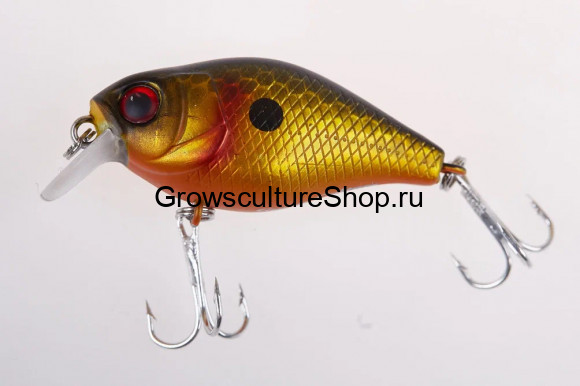Воблер GC CB 38F-UV24/Shibu Gold & Black ( 4 гр., до 1,0 м )