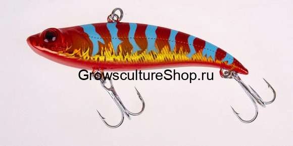 Воблер (раттлин) GC BB VIB, 90 мм, 21 гр, цв. UV#36 / 89 (Red Grouper)