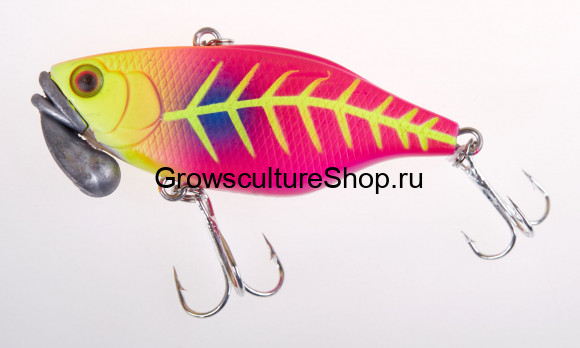 Воблер (раттлин) GC TRIGON, TN60, 18,5g, цв.UV#15 (Mat Chart Pink)
