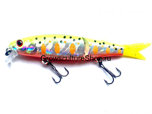 Воблер GC Tiny MAG (2-х сост) 88SP-30-UV/Yellow Watermelon Dots (7,2 гр.; 0,5-0,8 м)