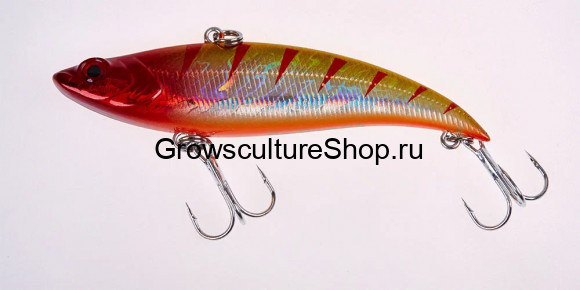 Воблер (раттлин) GC BB VIB, 90 мм, 28 гр, цв. UV#10 / 64 (Red Head Brown)