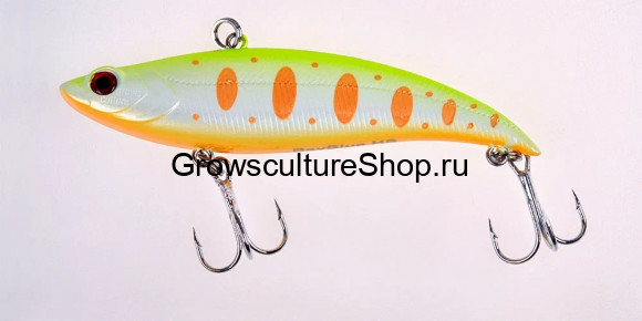 Воблер (раттлин) GC BB VIB, 90 мм, 28 гр, цв. UV#14 / 67 (Pearl Yamame)