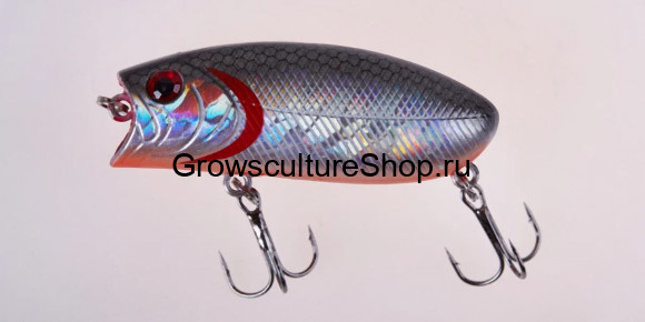 Воблер GC POPPER MALAS 57F-9g-07/Grey Grid