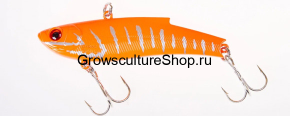 Воблер (раттлин) GC RN VIB, 80 мм, 23 гр, цв. UV#24 (Crawfish Orange)