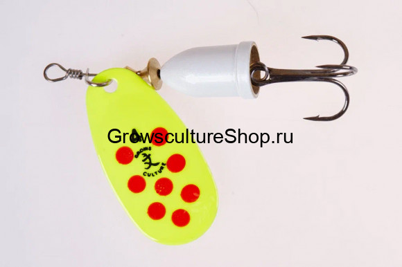 Блесна GC вращающаяся Vortex 1.0, цвет 010