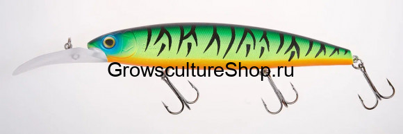 Воблер GC BG Minnow LB 130SF-UV#01/Hot Tiger ( 26,5 гр., до 3,0 м )