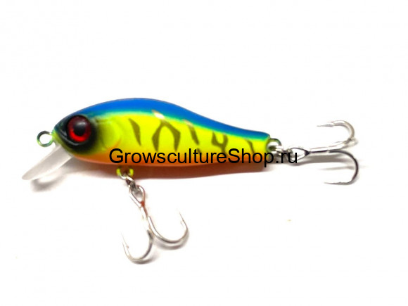 Воблер GC RG 35SS-UV15/2002R Blue Mat Tiger (2,2 гр.; до 0,8 м)