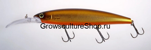 Воблер GC BG Minnow LB 130SF-UV#05/GM Kurokin ( 26,5 гр., до 3,0 м )