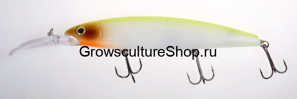 Воблер GC BG Minnow LB 130SF-UV#07/Clear Chart Back ( 26,5 гр., до 3,0 м )