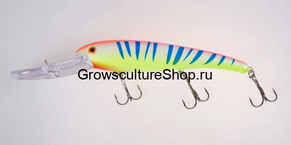 Воблер GC Stretch Plus 20+ (Manns) 120F-22g-14/Blue Tiger Pink Back, 6-8 м