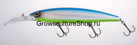 Воблер GC BG Minnow LB 130SF-UV#11/GM Blue Back Chart ( 26,5 гр., до 3,0 м )